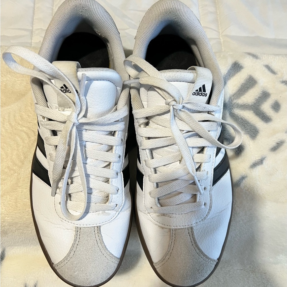 WOMEN'S ADIDAS VL COURT 3.0 SNEAKERS SZ 9
